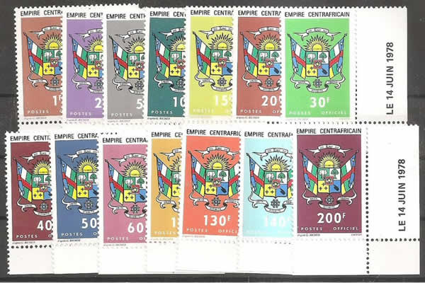 Timbre de service Empire