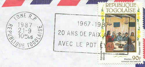 flamme 20ème anniversaire du coup d'état