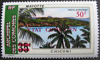 Presqu'île Gomajou surchargé ETAT COMORIEN