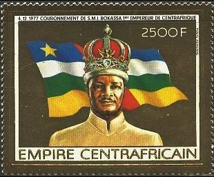 Timbre "en or" du couronnement