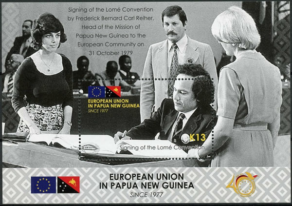 Signature de la  Convention de Lomé 1979