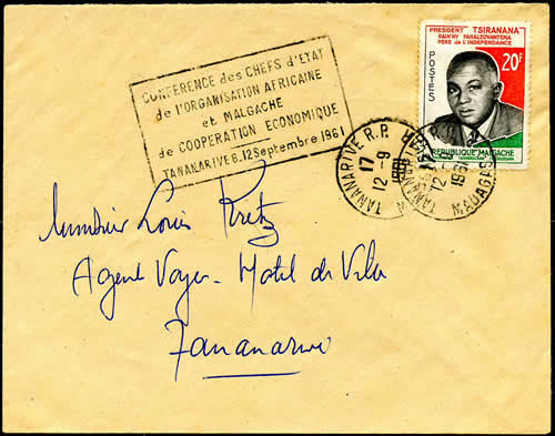 Griffe Conférence de Tananarive