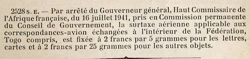 Surtaxe aériennes intérieures