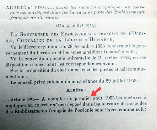 Surtaxes aériennes