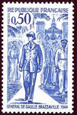 de gaulle à Brazzaville