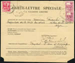 Tunisie carte-lettre libération
