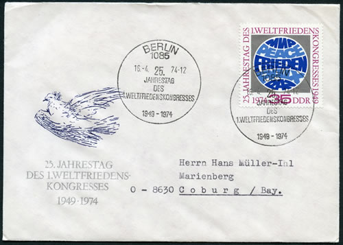 RDA 25ème anniversaire du Mouvement de la Paix