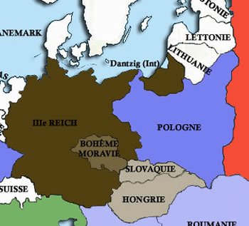 Europe 1er septembre 1939