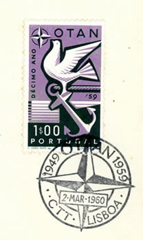 FDC Portugal OTAN 59 Lisbonne