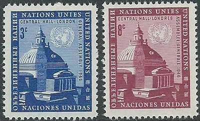 Assemblée de l'ONU à Londres 1646