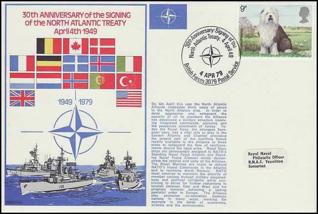 British Forces 3079 30ème anniversaire OTAN