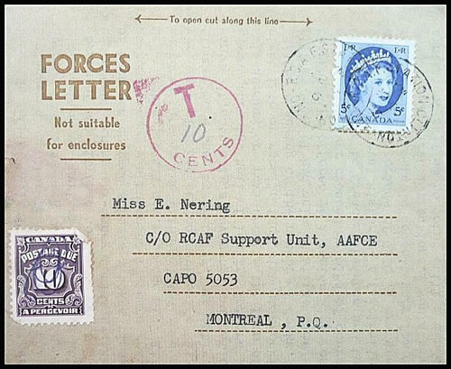 aerogramme pour le CAPO 5053 Fontainebleau