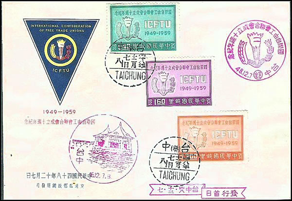 10ème anniversaire de la CISL / ICFTU