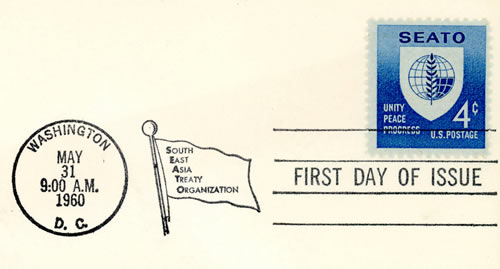 FDC timbre US OTASE 1960