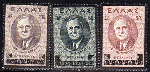 Décès de Franklin Roosevelt Grèce