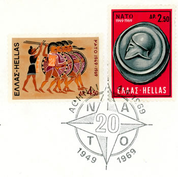 Grèce 20ème anniversaire de l'OTAN