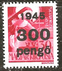 hyperinflation 300 pengo sur  30 filler