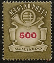 hyperinflation 500 milliars de pengö