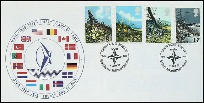 British Forces 30ème anniversaire de l'OTAN