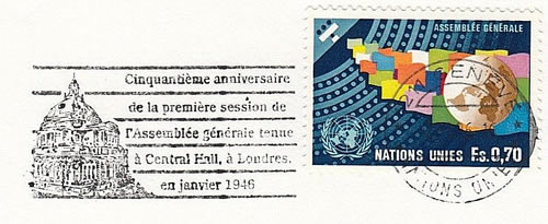 OMEC 50ème anniversaire de la première assemblée générale de l'ONU