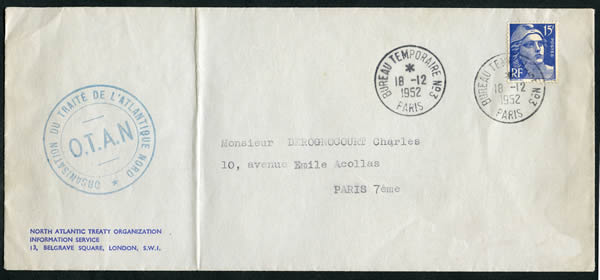 Session OTAN décembre 1952