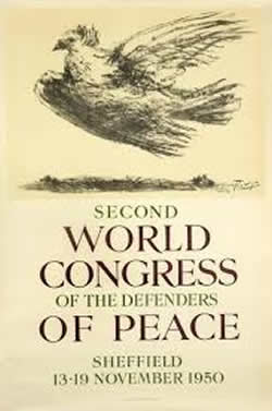 Affiche du Congrès de Sheffield novembre 1950