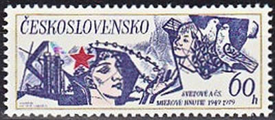 30ème anniversaire du Mouvement de la Paix Tchécoslovaquie