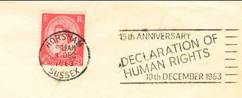 UK OMEC 15ème anniversaire des droits de l'Homme