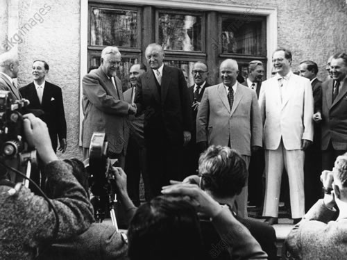 adenauer à Moscou 1955