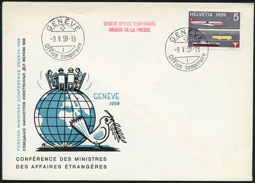 Conférence à Quatre geneve mai 1959