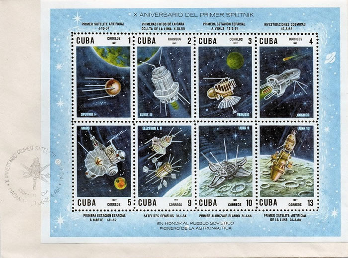 Bloc de Cuba sur les satellites soviétiques