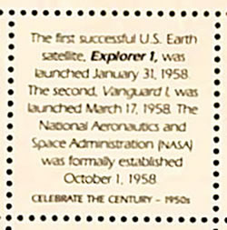 Explorer 1 USA verso
