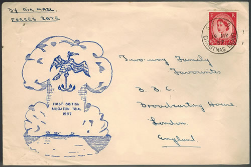 Première bombe nucléaire mégatonique du Royaume-Uni