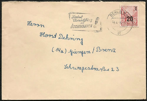 OMEC DDR contre l'arme atomique