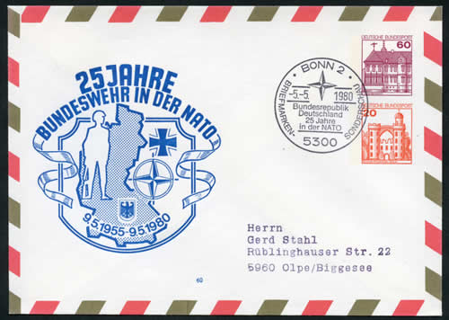 25ème anniversaire de l'entrée de la RFA dans l'OTAN