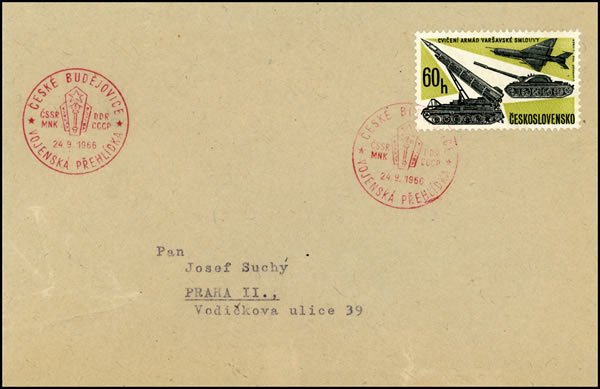 manoeuvres du Pacte de Varsovie en Tchécoslovaquie 1966