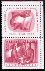 5ème anniversaire traiteé sovieto-tchecoslovaque