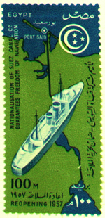 Réouverture du canal de Suez