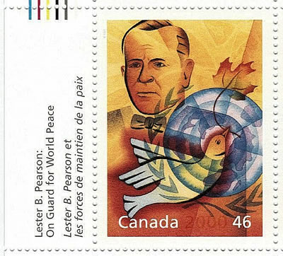 BF Lester B Pearson créateur des Casques Bleus