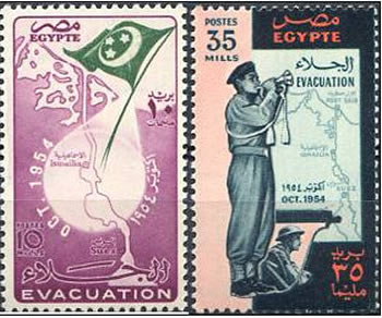 evacuation des britanniques 1954