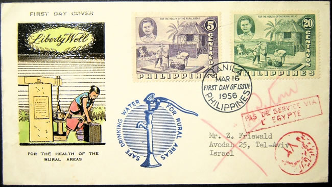 Lettre pour Israël refoulée en Égypte