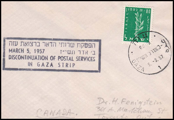 Dernier jour des  postes israéliennes à Gaza