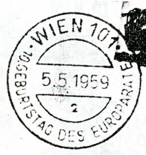 10ème anniversaire du Conseil de l'Europe Wien