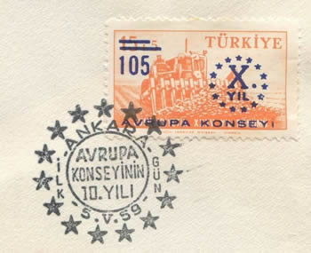 10ème anniversaire du Conseil de l'Europe Turquie