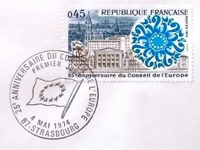 25ème anniversaire du Conseil de l'Europe FDC