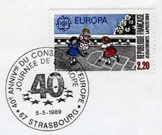 40ème anniversaire du Conseil de l'Europe