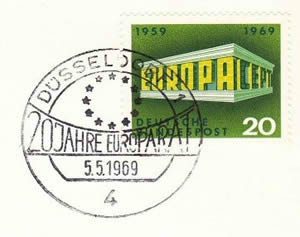 Dusseldorf 20ème anniversaire du Conseil de l'Europe