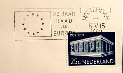20ème anniversaire du Conseil de l'Europe pays-Bas