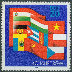 COMECON DDR 1989