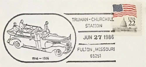 Discours de Churchill à Fulton